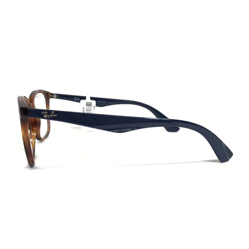 Ray-Ban Eyeglasses Frames RB7066 5585 Blue Brown Tortoise Square 52-17-140 - Picture 7 of 12