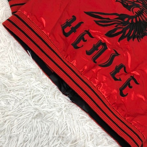 Rare Diesel Reversible Sukajan Bomber Jacket GDRAGON Worn M Black Red Japan Auth - Picture 14 of 20