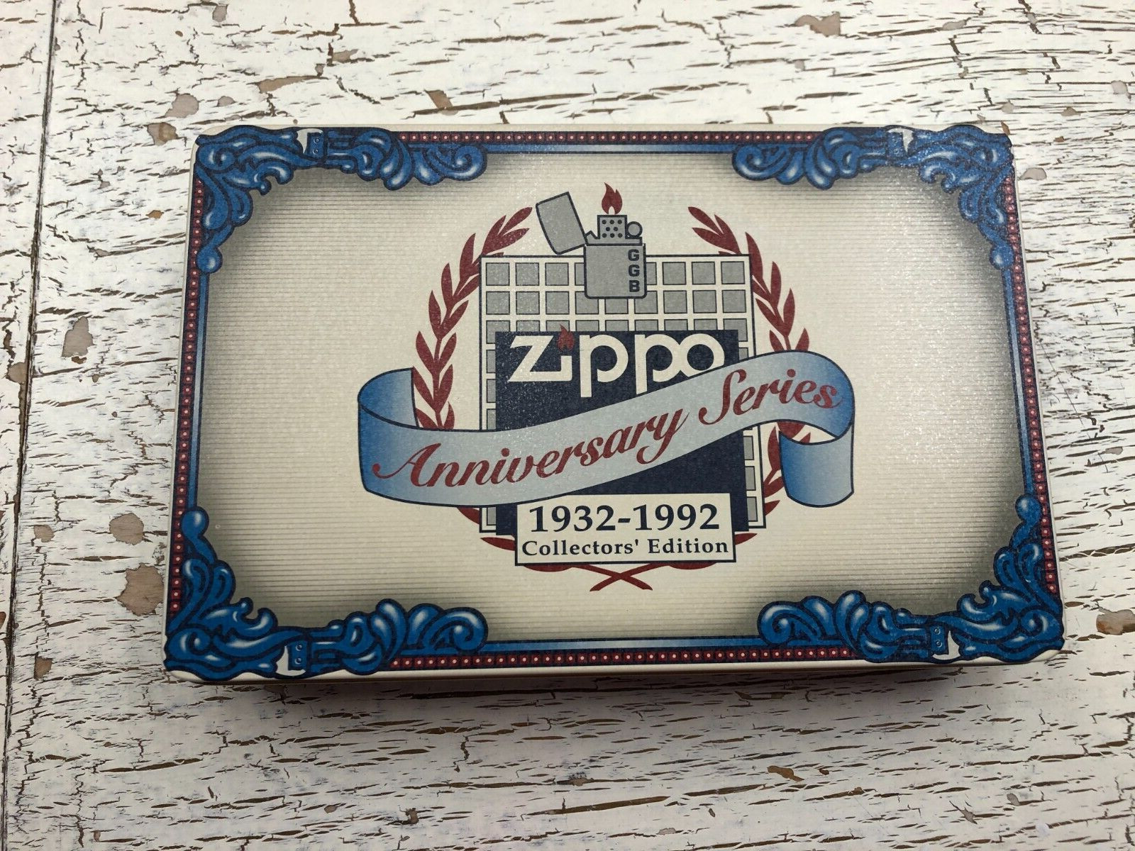 ZIPPO LIGHTER ANNIVERSARY SERIES 1932-1992 SIX LIGHTER SET