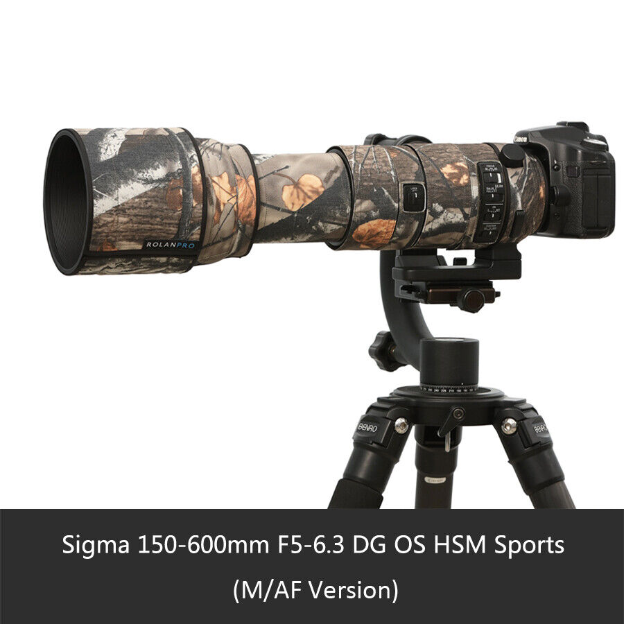 Camera Lens Wrap Cover for SIGMA 150-600mm F5-6.3 DG OS HSM Sports M/AF  Version