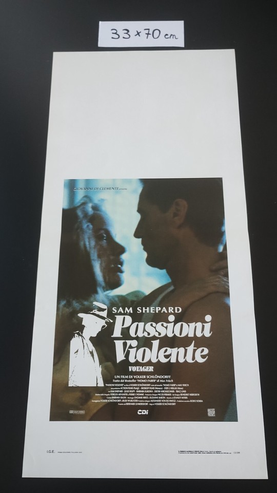 Locandina di Passioni violente (1991)