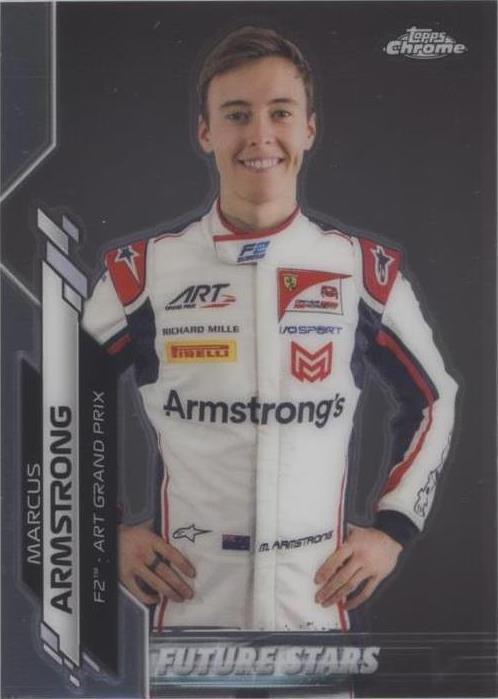 2022 Topps Chrome Sapphire Edition Formula 1 - Marcus Armstrong