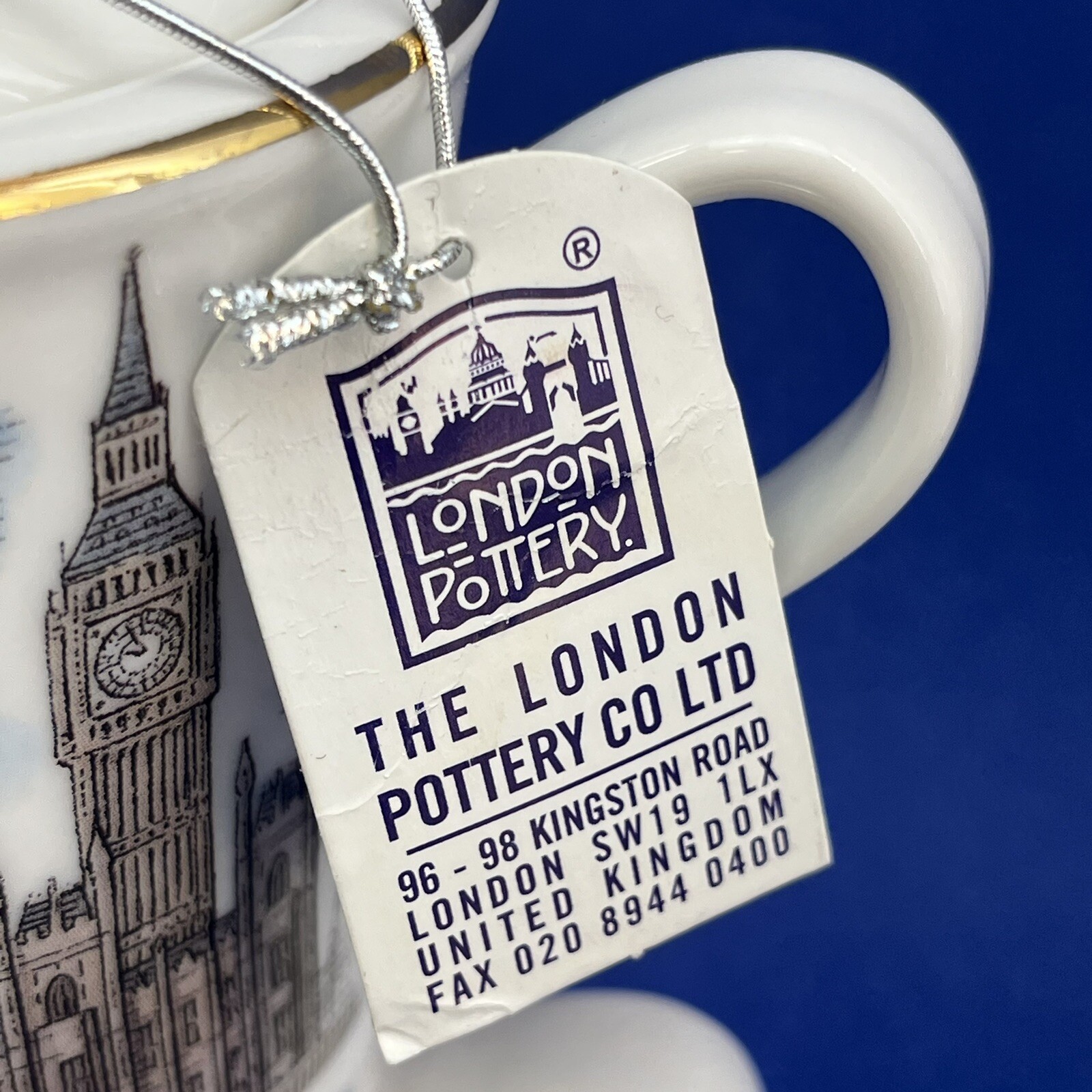 London Pottery Company David Birch Tea For One Teapot Mug Cup Scenic