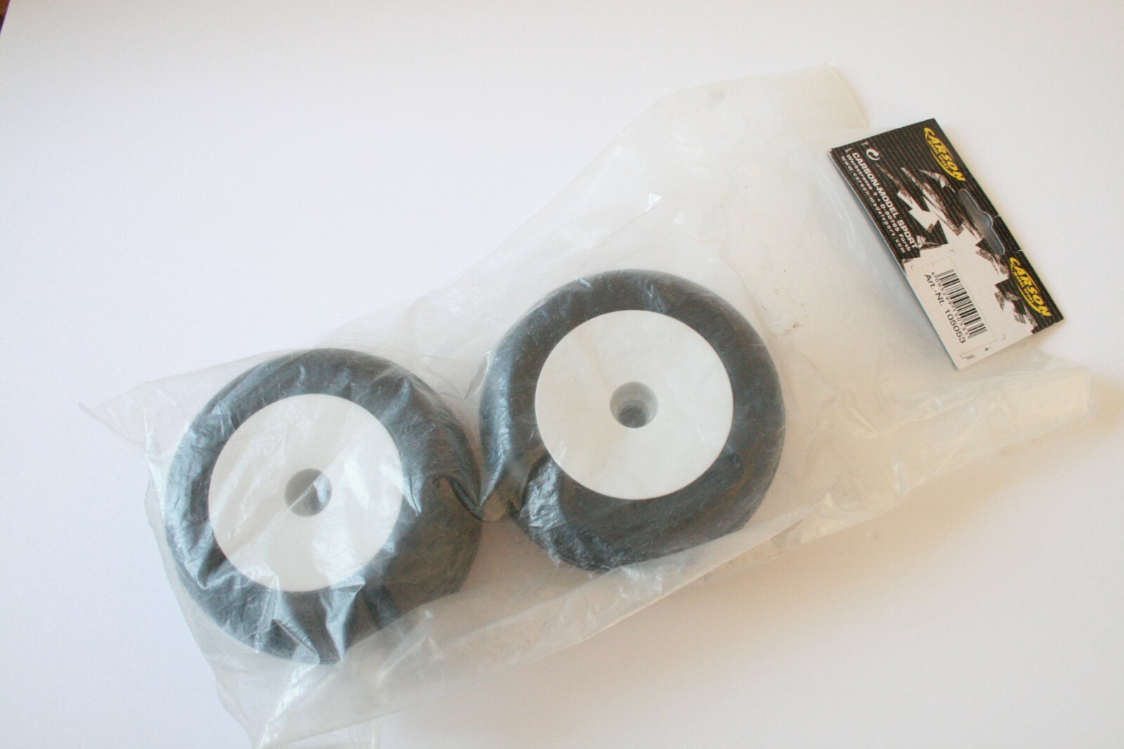 Carson Dazzler Front Wheels + Ribbed Tyres - 105053