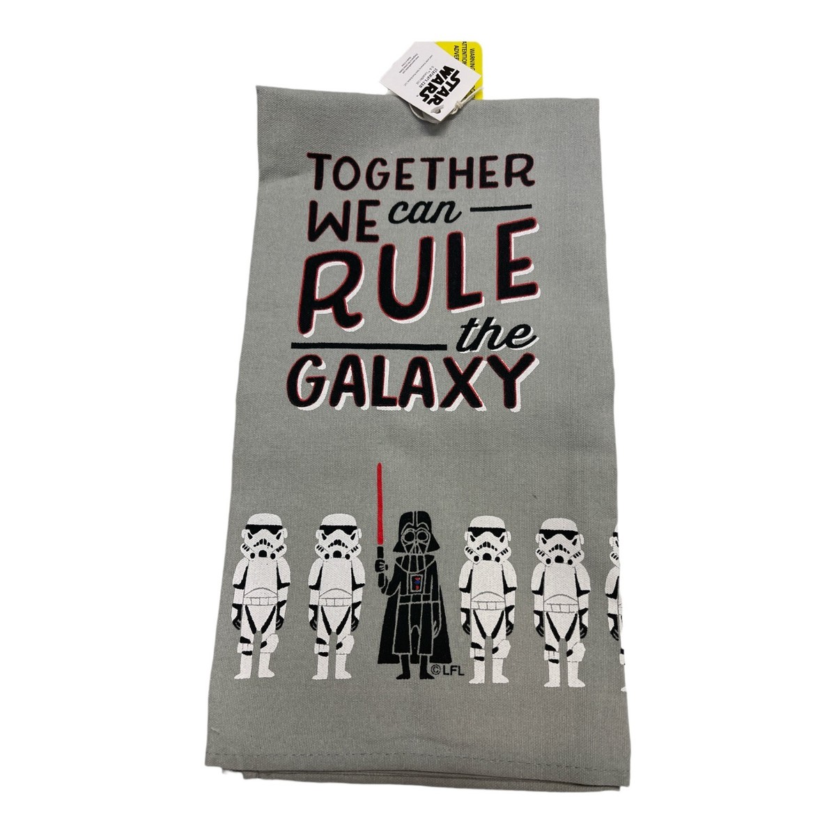 New Star Wars Kitchen Hand Towel 19 x 25 Together We Can Rule the