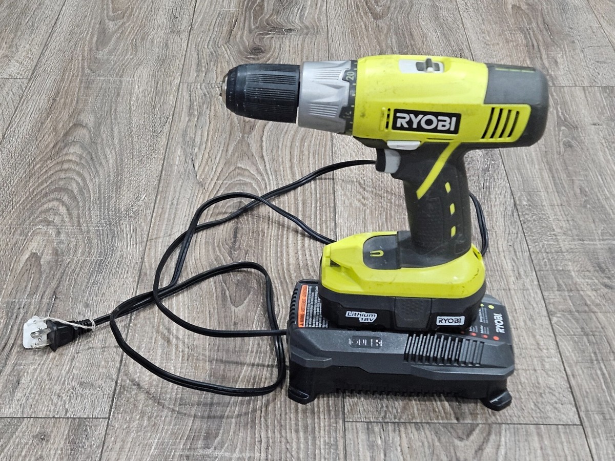 Ryobi P271 18v 1/2 inch Drill cordless Tool Ryobi P117 18v