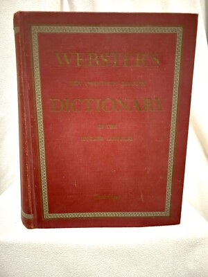Webster's Twentieth Century Dictionary of the English Language