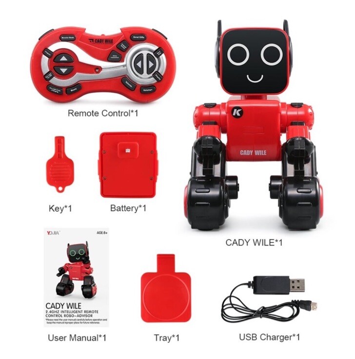 JJRC R4 Cady Wile 2.4g Intelligent Remote Control Robot Advisor