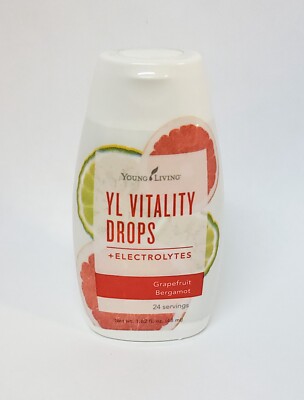 Young Living Vitality Drops Grapefruit Bergamot Electrolytes, NEW - Free Shippin