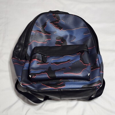 brand designer leather backpacks Colins Keirs Black Backpack for Men, 15.6
