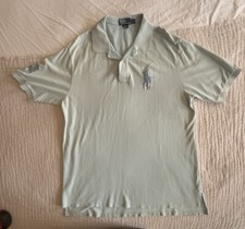 Polo Ralph Lauren Shirt Mens XLT Tall Big Pony Light Blue