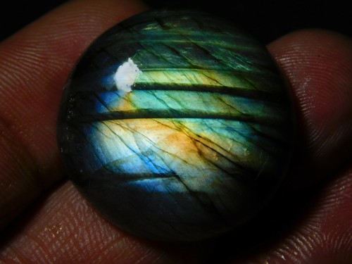 Labradorite Cabochon. Loose Labradorite Gemstone Mix Blue Flashy Round Cabochon