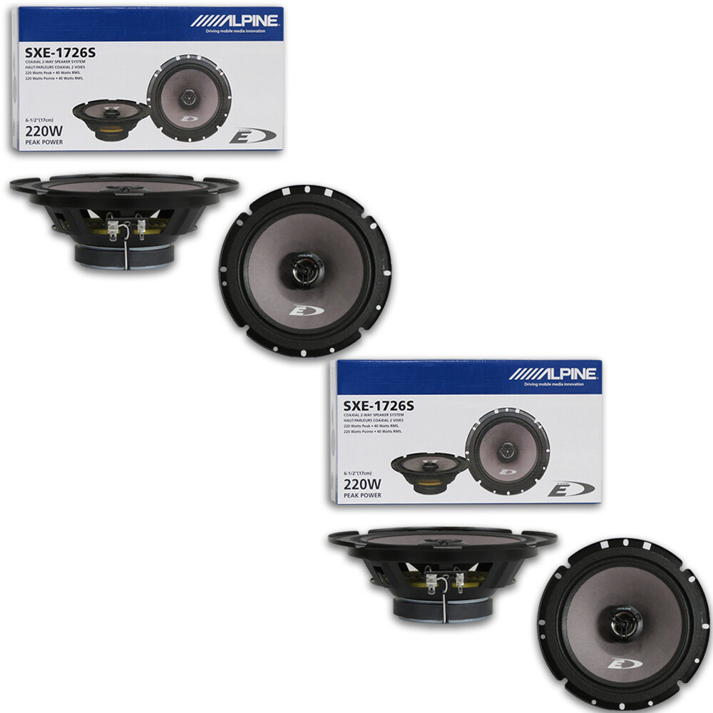 4 X NEW Alpine SXE-1726S 6.5 Inch 6 1/2