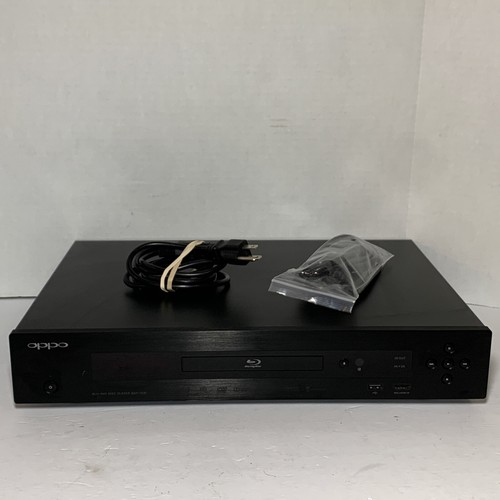 OPPO BDP103D Darbee Edition 3D Bluray Player Tested And Working