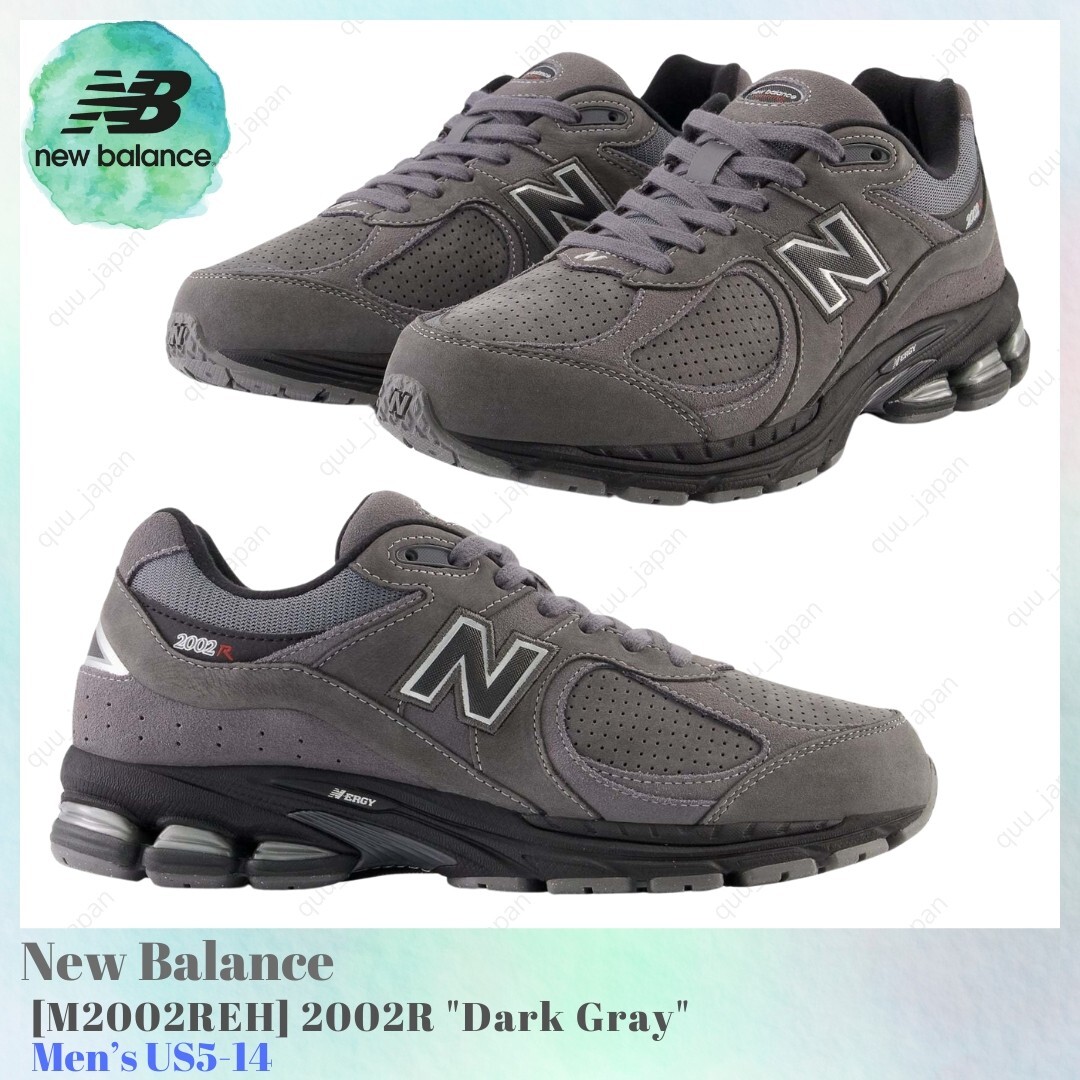 New Balance 2002R Dark Gray M2002REH Men's US5-14 NEW | eBay