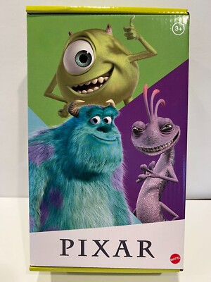 Disney Pixar Monsters Inc Mike Wazowski & Boo Figures NIB 2019 Mint Set