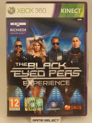 THE BLACK EYED PEAS EXPERIENCE KINECT XBOX 360 PAL ITALIAN ORIGINAL COMPLETE