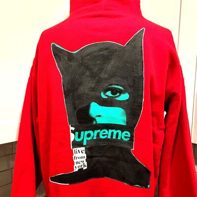 NEW! SUPREME CATWOMAN HOODED SWEATSHIRT SIZE MEDIUM | eBay NEW! SUPREME CATWOMAN HOODED SWEATSHIRT SIZE MEDIUM | eBay