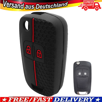 Stylische Schlüsselhülle Für Opel Mokka B (2020-2024) - Silberfarben Mit Praktischem Anhänger