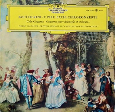 Rudolf Baumgartner - Boccherini, Bach Cellokonzerte [LP]