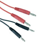 Red + Black 4mm Banana Plug Test Lead Connector 500mm