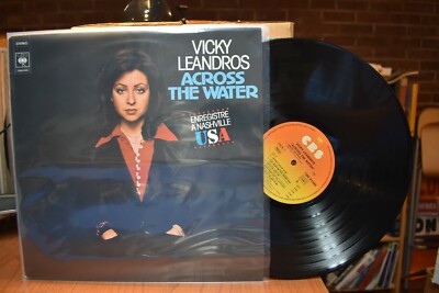 Vicky Leandros Across the Water LP CBS 81065 Stereo 
