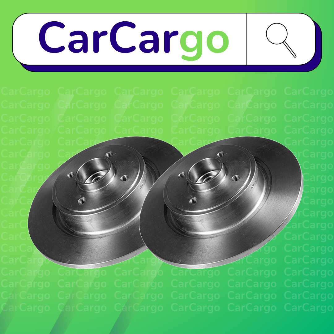 Premium Solid Rear Brake Discs Renault Scénic 1.9 dCi 1999-2003 274 mm