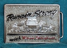 NEW Snap-On Tools SSX-1176 Chrome over Brass Belt Buckle TOOL TRUCKS Made in USA