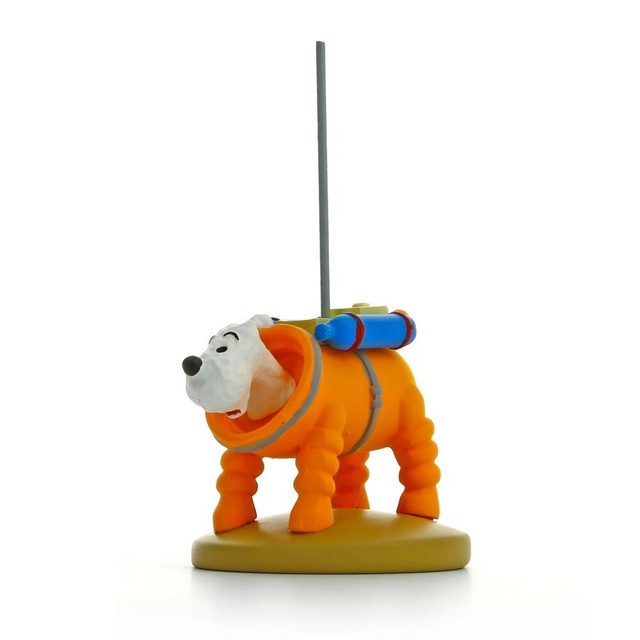 Collection figurine Tintin Snowy astronaut 9cm Moulinsart 42187 (2014) for sale online