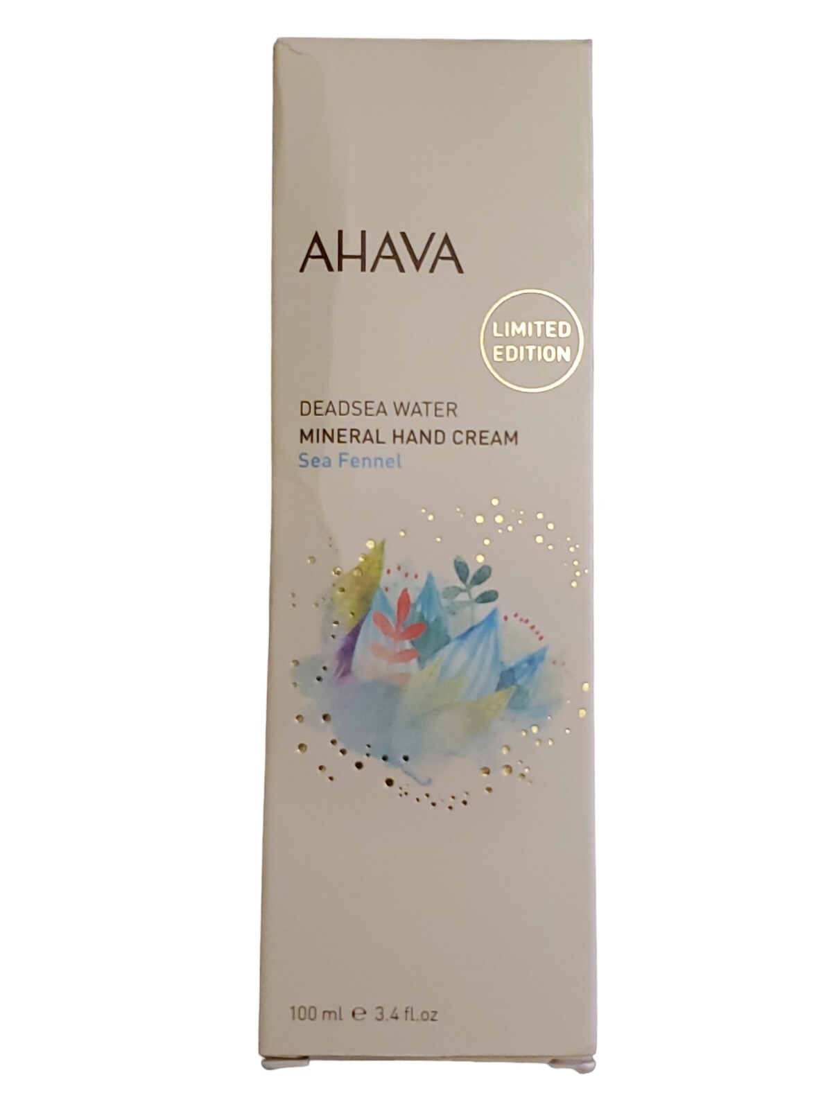 AHAVA Limited Edition SEA FENNEL Deadsea Water Mineral Hand Cream 3.4 oz.