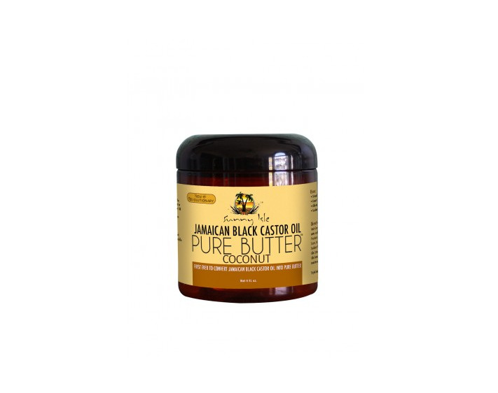 Sunny Isle™ Jamaican Black Castor Oil Coconut Pure Butter for Skin Hair Face 2oz