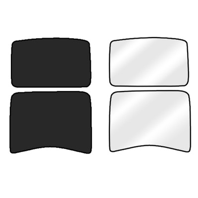 Roof Sunshade Cover UV Reflection Heat Insulation Sun Shade For Tesla Model 3.