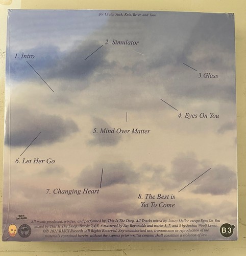 THIS IS THE DEEP – THE BEST IS YET TO COME - VINYL LP NEW - BENT COVER EDGE -A9 - Picture 2 of 2