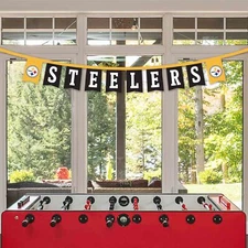 Pittsburgh Steelers Banner Flags On A String