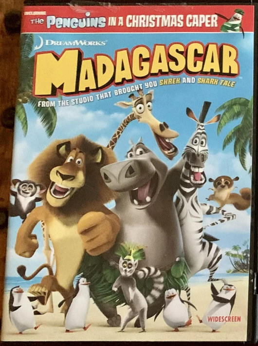 3 DVD Lot: Madagascar & The Wild, EUC And Ice Age: The Meltdown, NWT -MSRP:  $45 - Image 3 of 4