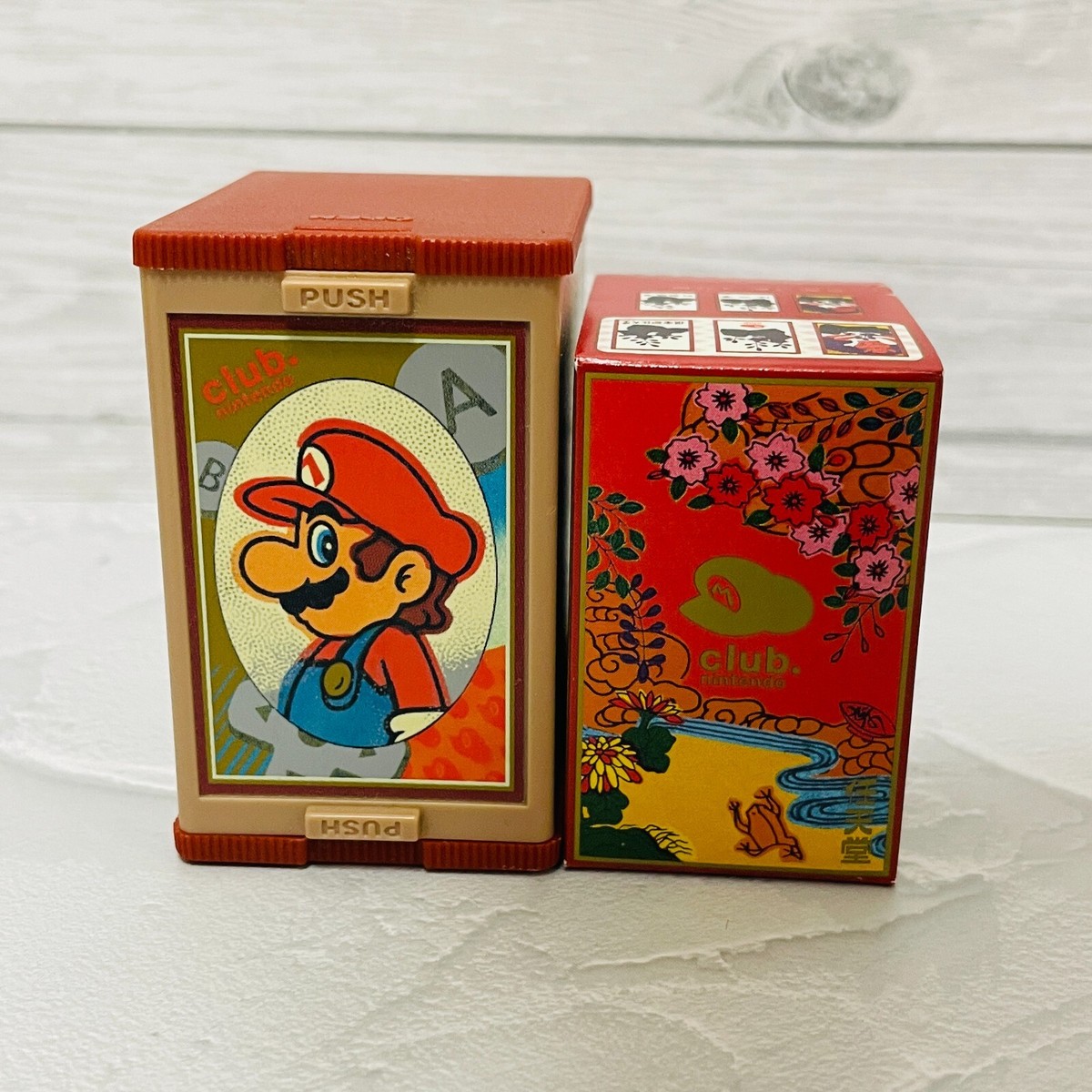 Club Nintendo Limited Super Mario Hanafuda Playing Cards Red