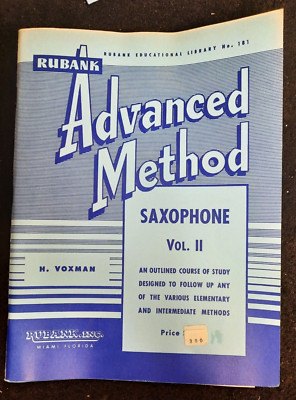 Rubank Advanced Method - Saxophone Vol. 2