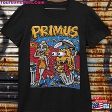 Primus Band Vintage T-Shirt Classic Black shirt Gift Xmas FN592