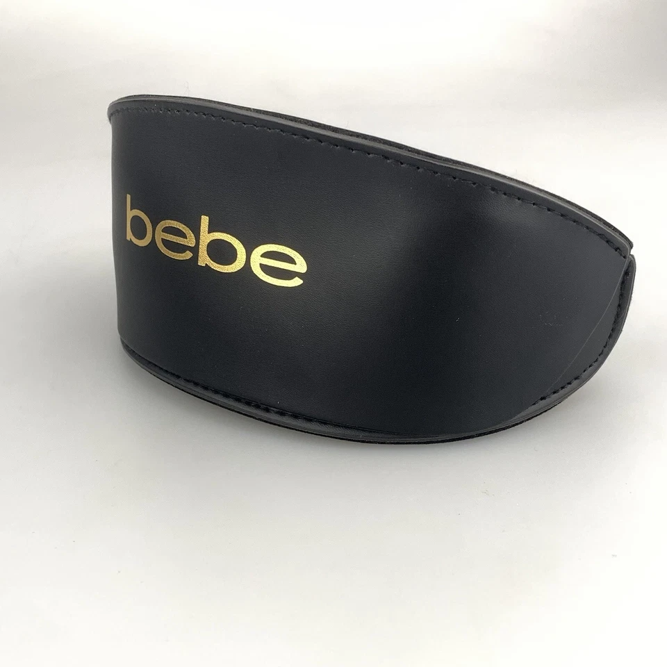Bebe Large Sunglasses Case Only Soft Flap Black Large - Image 4 of 4