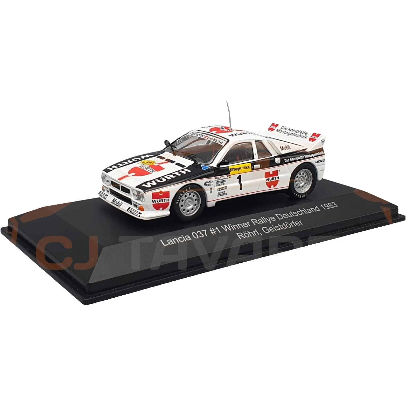 Autos de carrera Diecast Lancia 1983 año del vehículo