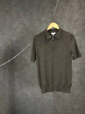 Reiss merino wool polo tee