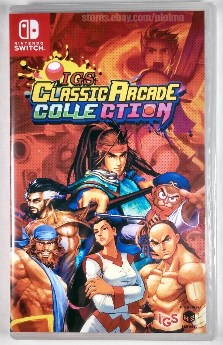 新品　IGS CLASSIC ARCADE COLLECTION SWITCH IGS CLASSIC ARCADE COLLECTION New NINTENDO SWITCH Game ENGLISH