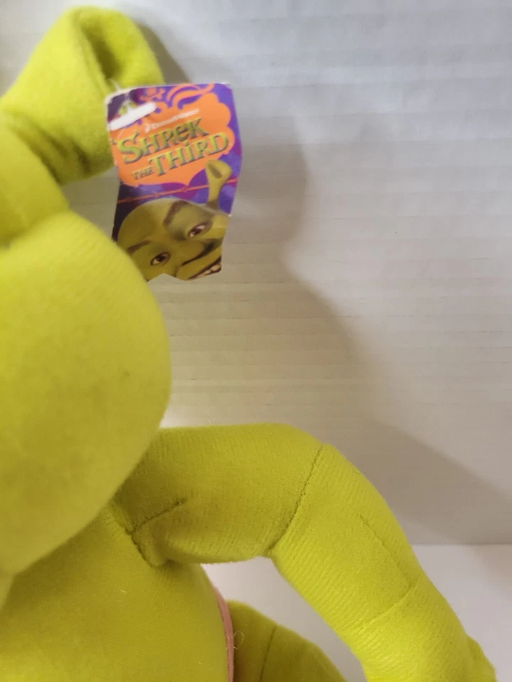 Fralda Shrek The Third Baby verde ogre Nanco Dreamworks 2006 pelúcia - Imagem 4 de 4