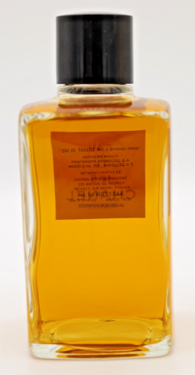 Chanel No 5 Eau de Toilette 240ml / 8.11 oz VINTAGE formula by