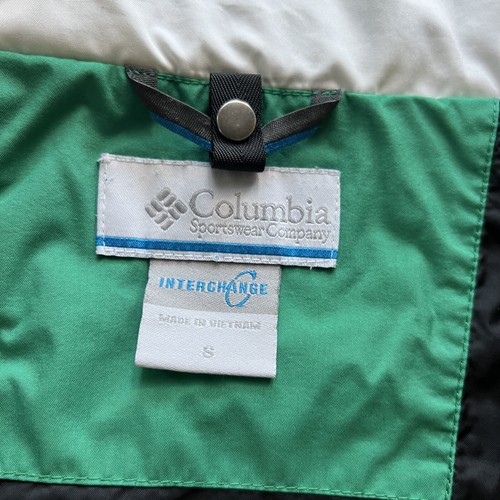 Columbia Interchange Jacket Women’s Size S Small Green Windbreaker Shell - Picture 7 of 11