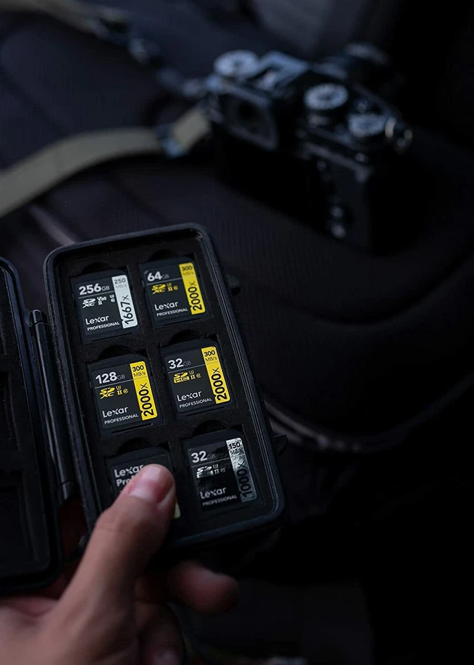 Lexar Professional SD 2000x Scheda di Memoria SDXC 32 64 128 256GB Classe 10 - Immagine 3 di 4