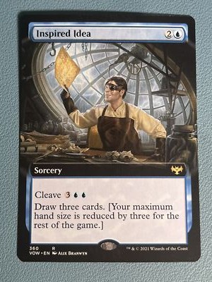 mtg cards with inspired Inspired Ultimatum (Promo Pack) [Ikoria: Lair of Behemoths Promos] Moderately Played