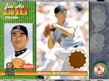 1999 PACIFIC OMEGA PREMIERE DATE ROOKIE BLANK SERIAL #39 JIN HO CHO KOREA 1/1