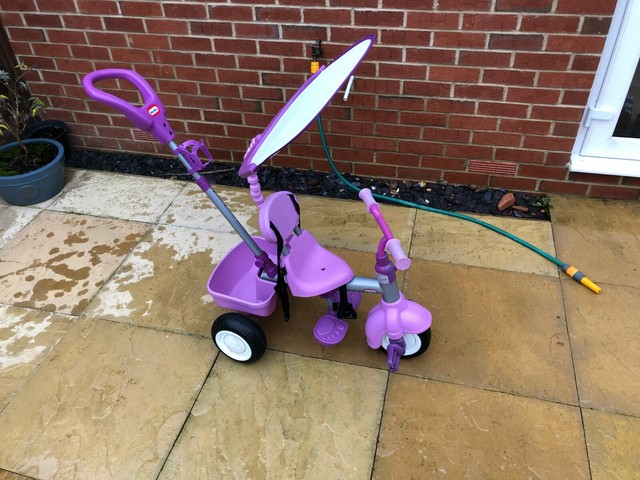 little tikes neon pink trike