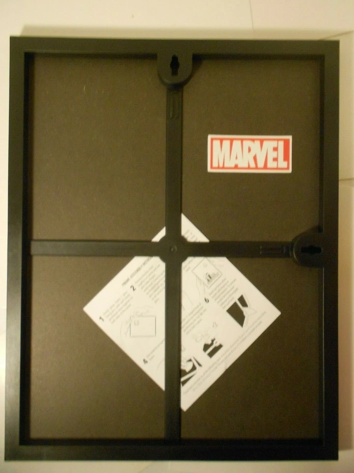 MARVEL 11"x14" Glass Framed Poster CAPTAIN AMERICA vs RED SKULL - FREE SHIPPING! - Image 3 of 4